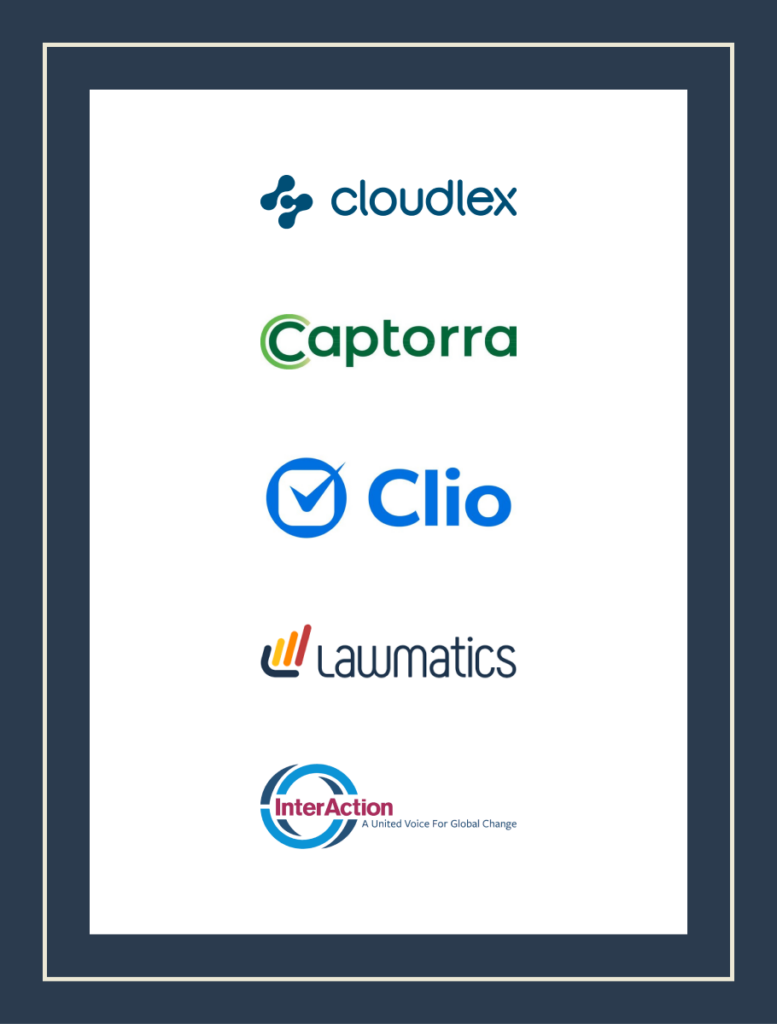 Client intake software logos