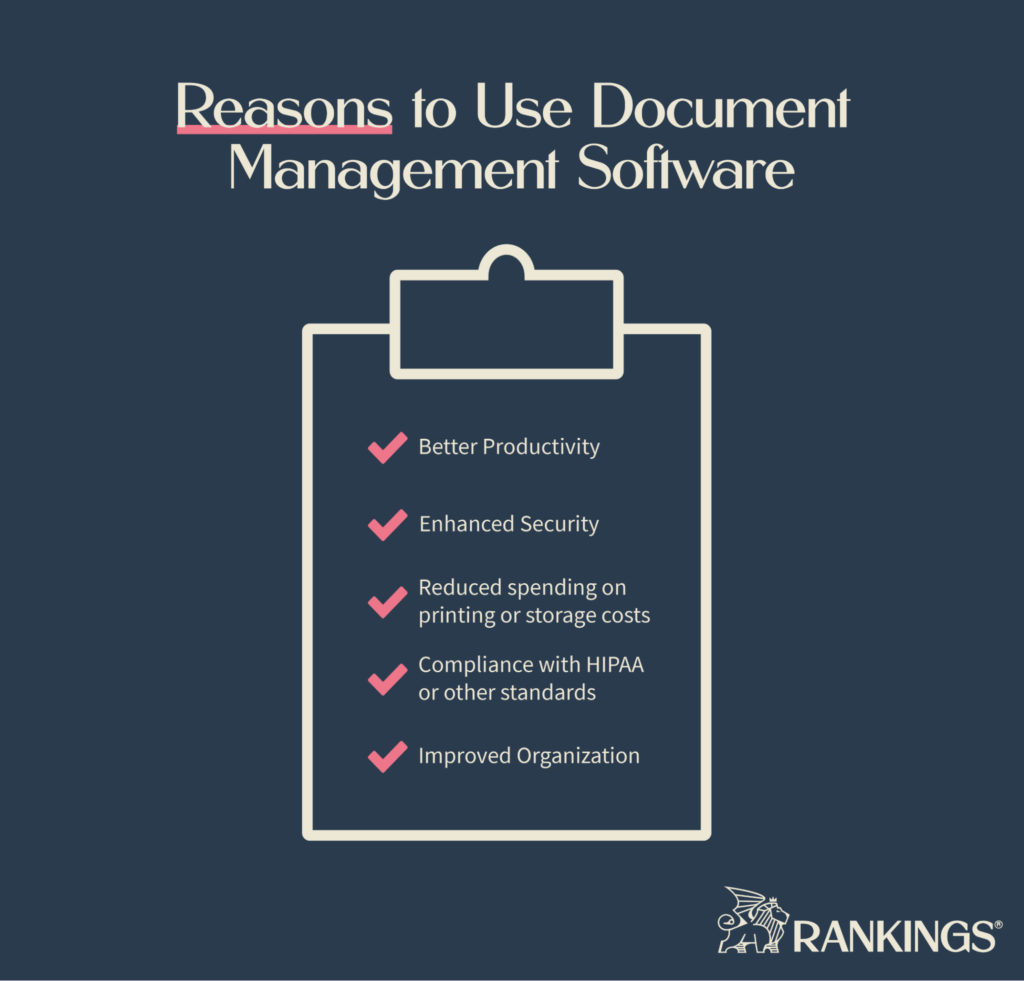 Reasons to Use Document Management Soffware