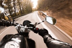 biker riding a motorcycle in nj and pa prior to being injured in an accident